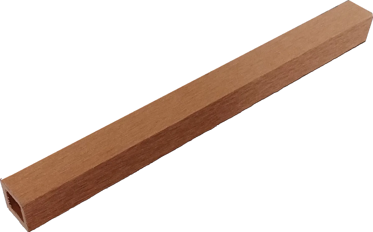 W-COL — สี Teak · 25×25 มม.